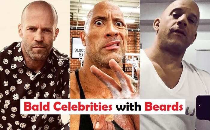 10 Famous Bald Celebrities with Beards Bald Celebrities with Beards