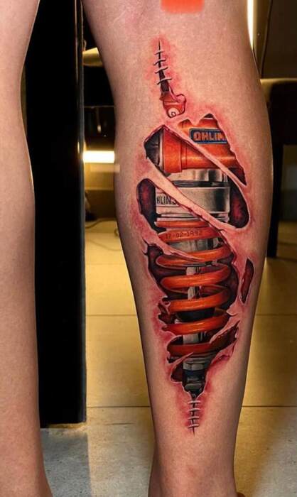 Leg Tattoo Designs For Men